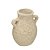 VASO DECORATIVO EM CERÂMICA 22 CM BEGE ESPRESSIONE - Imagem 1