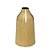 VASO DECORATIVO EM FERRO 28 CM DOURADO ESPRESSIONE - Imagem 1