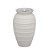 VASO DECORATIVO CERÂMICA 23CM CREME ESPRESSIONE - Imagem 1
