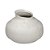 VASO DECORATIVO CERÂMICA 20CM MARROM OFF WHITE ESPRESSIONE - Imagem 1