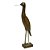 ESCULTURA DECORATIVA PASSARO MADEIRA 47,5CM ESPRESSIONE - Imagem 1