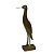 ESCULTURA DECORATIVA PASSARO MADEIRA 38,5CM ESPRESSIONE - Imagem 1