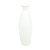 VASO DECORATIVO DE METAL BRANCO 31 CM LUCATTI - Imagem 1