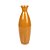 VASO DECORATIVO EM METAL 31CM CASTANHO LUCATTI - Imagem 1