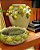VASO DECORATIVO EM CERAMICA LIMOES SICILIANO P 20 CM LUCATTI - Imagem 2