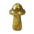 ESCULTURA DECORATIVA DE COGUMELO EM MADEIRA 21X13 CM LUCATTI - Imagem 1