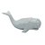 ESCULTURA DECORATIVA EM RESINA BALEIA G 12X31 CM LUCATTI - Imagem 1