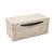 CAIXA DECORATIVA EM MADEIRA E LINHO BEGE P 24X16 CM - Imagem 1