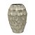 VASO DECORATIVO METAL 46CM DOURADO ENVELHECIDO ESPRESSIONE - Imagem 1
