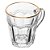 CONJ 06 XICARAS DE CAFE BELLE EPOQUE FIO DE OURO 80ML LYOR - Imagem 1