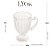 CJ 06 XICARAS CHA CRISTAL ECOLOGICO C PE IMPERIAL 200ML LYOR - Imagem 5