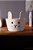 CESTA RABBIT 22x22x14CM BRANCA POLIESTER LYOR - Imagem 5