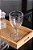 CJ 06 TACAS AGUA NEW BUTTERFLY 360ML CRISTAL ECOLOGICO LYOR - Imagem 3