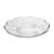 CJ 06 PRATOS SOBREMESA NEW BUTTERFLY CRISTAL ECOLOGICO LYOR - Imagem 2