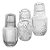 MORINGA 500ML-145ML SORTIDA CRISTAL LYOR - Imagem 1