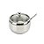 ACUCAREIRO MOLHEIRA EM ACO INOX COM COLHER - Imagem 1