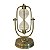 AMPULHETA VIDRO COM METAL ARCO 30 MINUT 24X11,5CM - Imagem 1