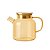 CHALEIRA VIDRO AMBAR COM COADOR 1200 ML - Imagem 1