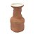 VASO EM CERAMICA TERRACOTA TEXTURIZADO G 28X15CM - Imagem 1