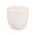 VASO DECORATIVO EM CERAMICA BRANCO 13X14CM - Imagem 1