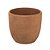 VASO RUSTICO DECORATIVO EM CERAMICA TERRACOTA 13X14CM - Imagem 1