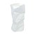 VASO EM CERAMICA BRANCO DECORATIVO 40X20X20CM - Imagem 1