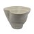 VASO DECORATIVO ORGANICO EM CERAMICA CINZA 24X35X33CM - Imagem 1