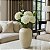 VASO DECORATIVO EM VIDRO MARROM CLARO FOSCO 34X26X23CM - Imagem 2