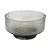 VASO CENTRO DE MESA DECORATIVO EM VIDRO FUME 15X28CM - Imagem 1