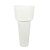 VASO DECORATIVO EM VIDRO BRANCO G 45X21CM - Imagem 1