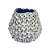 VASO DECORATIVO MARES DECOR EM CERAMICA CINZA P 25X28X26CM - Imagem 1