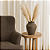 VASO DECORATIVO RUSTICO DE CIMENTO CINZA ESCURO 40CM - Imagem 2