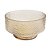 VASO CENTRO DE MESA DECORATIVO EM VIDRO MARROM 15X28CM - Imagem 1