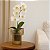 VASO DECORATIVO EM VIDRO TEXTURIZADO MARROM 21X16CM - Imagem 2