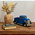 MINIATURA EM METAL CAMINHONETE AZUL DECORATIVA 18X9X8,5CM - Imagem 2
