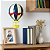 MINIATURA BALAO VINTAGE DECORATIVO AZUL 44X23CM - Imagem 2