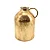 VASO DECORATIVO COM ALCA EM METAL DOURADO 22CM - Imagem 1