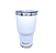 Copo Térmico Inox Siluet 850ml 2 Canudo e Escova NTK Branco - Imagem 2