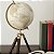 GLOBO TERRESTRE DECORATIVO COM TRIPE EM PVC/METAL 49,5CM - Imagem 2