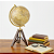 GLOBO TERRESTRE DECORATIVO COM TRIPE EM PVC/METAL 56,5CM - Imagem 2