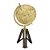 GLOBO TERRESTRE DECORATIVO COM TRIPE EM PVC/METAL 44,5CM - Imagem 1