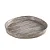 CENTRO DE MESA REDONDO DECOR EM CERAMICA CINZA MARMORIZADO G - Imagem 1