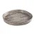 CENTRO DE MESA REDONDO DECOR CERAMICA CINZA MARMORIZADO M - Imagem 1