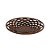 CENTRO DE MESA DECORATIVO MADEIRA EM CURVAS MARROM 52cm - Imagem 1