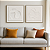 QUADRO COM MOLDURA EM MADEIRA RELEVOS BRANCO DECORATIVO - Imagem 2