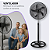 Ventilador de Coluna 5 Hélices 3 Velocidades 125cm 220v - Imagem 2