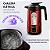 CHALEIRA ELETRICA TERMICA VERMELHA EM ACO INOX 1,5L 110V - Imagem 2
