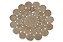 TAPETE MAGNOLIA HARI 1,50X1,50 REDONDO VIA STAR - Imagem 3