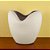VASO DECORATIVO ATOMO III CREAM RUSTICO 24CM - Imagem 3