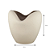 VASO DECORATIVO ATOMO III CREAM RUSTICO 24CM - Imagem 2